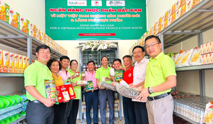 Ra mắt ngân hàng thực phẩm Bắc Kạn hỗ trợ người khó khăn phục hồi sau thiên tai