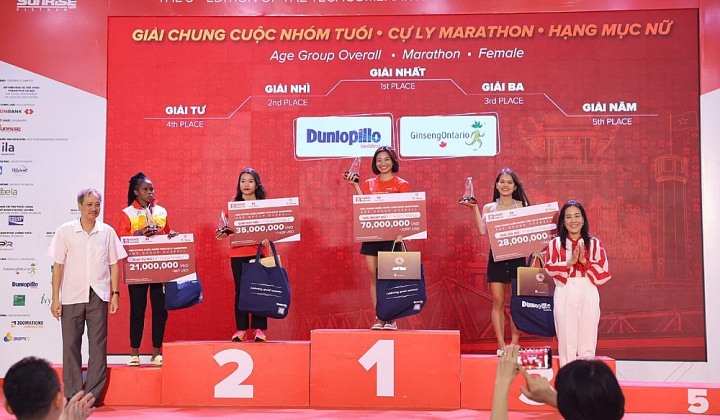 Giải Marathon Quốc tế Hà Nội Techcombank Mùa thứ 3: Hành trình của tinh thần thể thao kiên định, mạnh mẽ