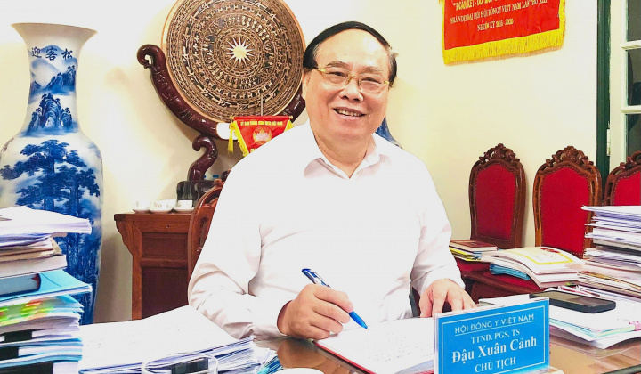 PGS.TS Đậu Xuân Cảnh: Tâm huyết xây dựng, phát triển ngành Y dược học cổ truyền Việt Nam