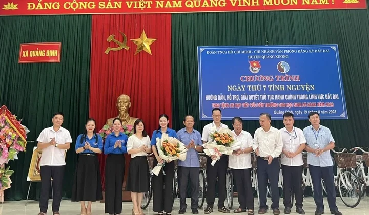 Văn phòng Đăng ký đất đai Thanh Hóa: Đồng hành cùng người dân và doanh nghiệp