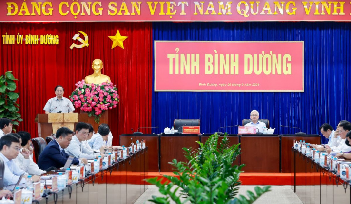 Bình Dương phát triển bứt phá, tăng tốc mạnh mẽ hơn nữa trên tất cả các lĩnh vực