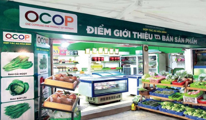 Promoting OCOP products to consumers through supermarket channels