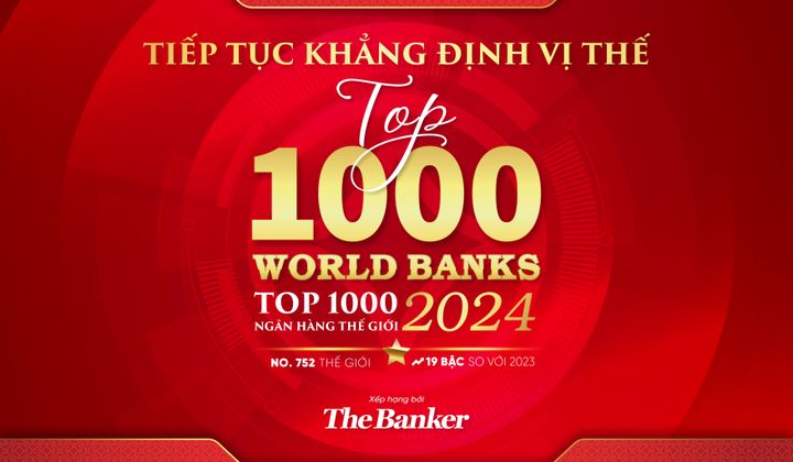 SeABank liên tục tăng hạng trong bảng xếp hạng “Top 1000 Ngân hàng thế giới”