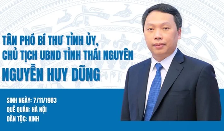 Thái Nguyên có tân Chủ tịch Ủy ban nhân dân tỉnh
