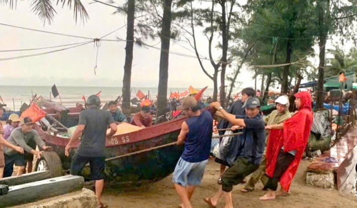 Thanh Hóa: Chủ động các phương án ứng phó với bão số 3