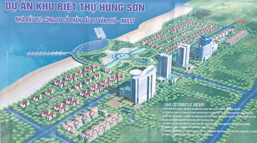 Đã chốt được giá đất tại dự án đầu tư xây dựng và kinh doanh hạ tầng khu biệt thự Hùng Sơn - Nam Sầm Sơn