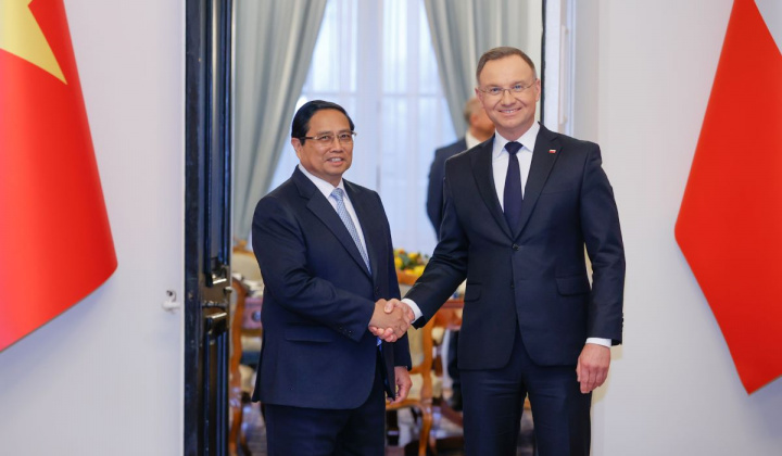 Tổng thống Ba Lan: Việt Nam là đối tác quan trọng nhất ở Đông Nam Á