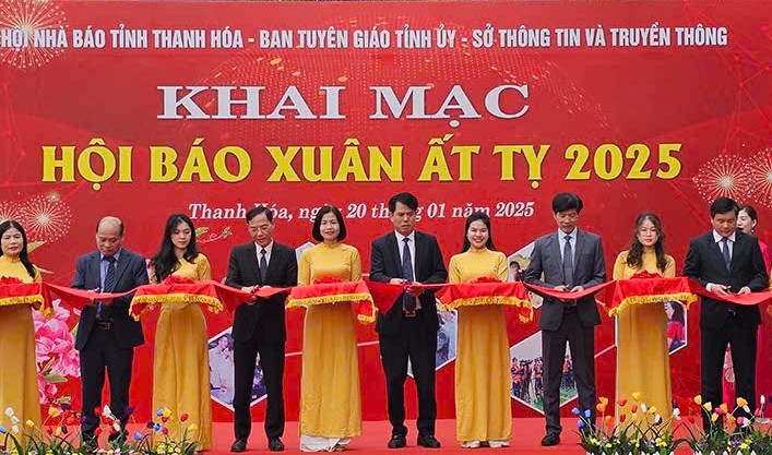 Thanh Hóa: Khai mạc Hội Báo Xuân Ất Tỵ 2025