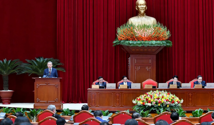 Thông cáo báo chí ngày làm việc thứ nhất Hội nghị Trung ương khoá XIII