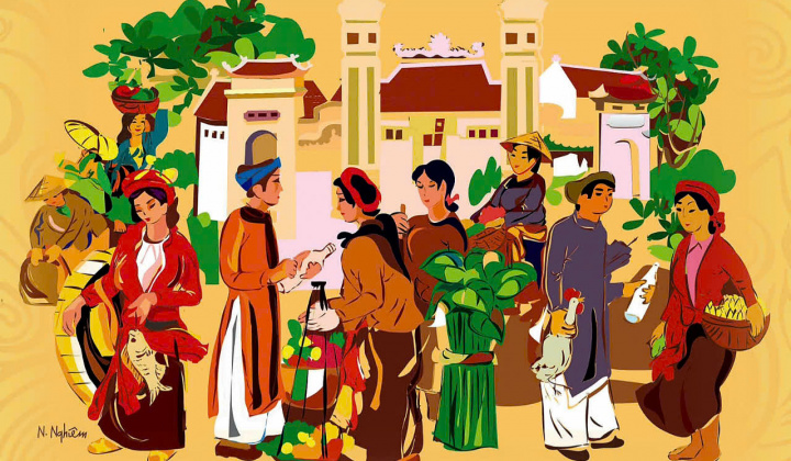 Hồn quê trong Tết cổ truyền