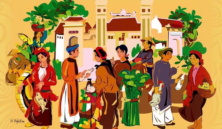 Hồn quê trong Tết cổ truyền
