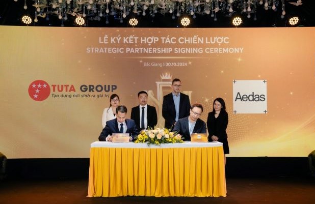 TUTA Group bắt tay với các đối tác toàn cầu kiến tạo biểu tượng Royal Mansion
