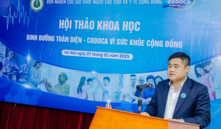 Hội thảo khoa học dinh dưỡng toàn diện – Codoca vì sức khỏe cộng đồng