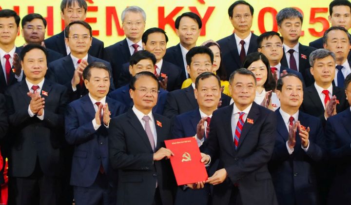 Ông Đặng Xuân Phong được chỉ định giữ chức Bí thư Tỉnh ủy Ninh Bình nhiệm kỳ mới
