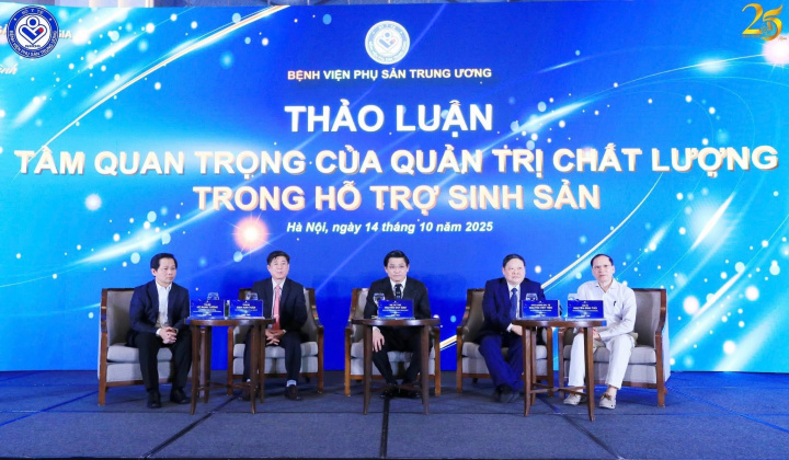 Nâng cao quản trị chất lượng trong hỗ trợ sinh sản – Dấu ấn 25 năm phát triển Trung tâm Hỗ trợ sinh sản Quốc gia