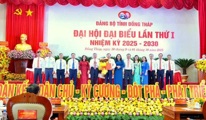 Đại hội Đảng bộ tỉnh Đồng Tháp: Đồng chí Phan Văn Hợp giữ chức Chủ nhiệm Ủy ban Kiểm tra Tỉnh ủy