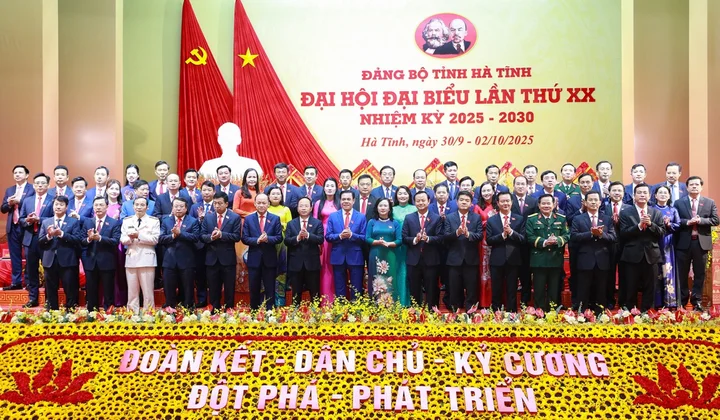 Thành công Đại hội – Nền tảng cho nhiệm kỳ mới của Hà Tĩnh