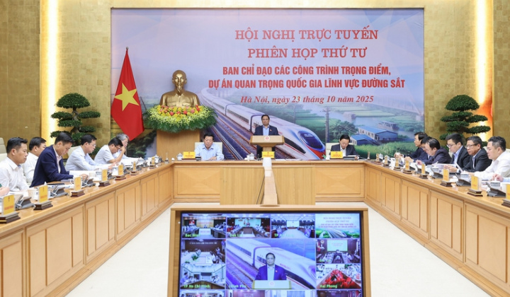 Triển khai các dự án đường sắt trên tinh thần "3 có" và "2 không"