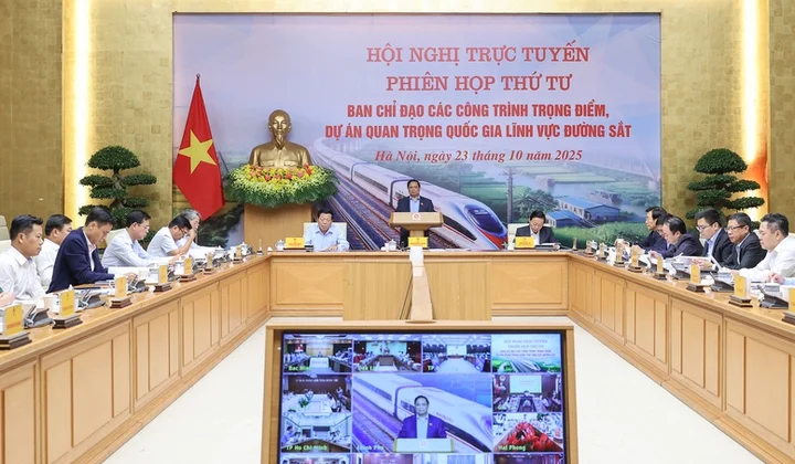 Triển khai các dự án đường sắt trên tinh thần "3 có" và "2 không"