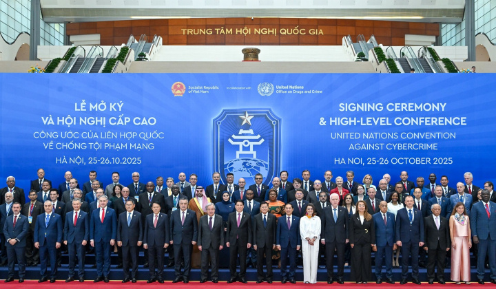 Công ước Hà Nội gửi đi thông điệp cùng xây dựng một không gian mạng an toàn, lành mạnh và bền vững