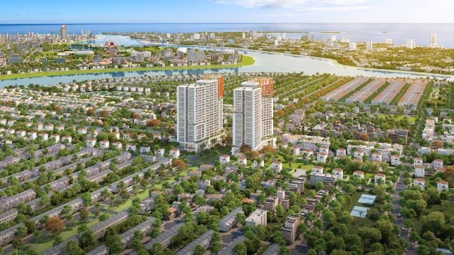 Dòng chảy thịnh vượng trong kiến trúc căn hộ Sun Group Đà Nẵng