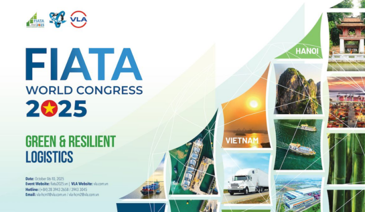 FIATA 2025 tại Hà Nội lan tỏa tinh thần đoàn kết, hợp tác, phát triển xanh và bền vững ngành logistics