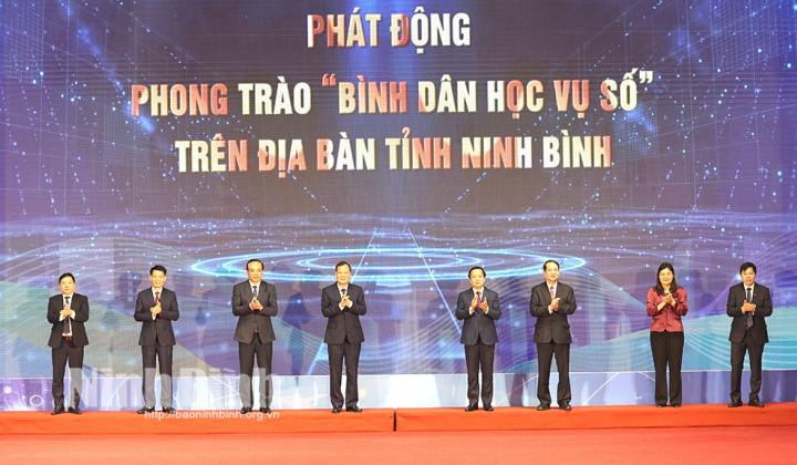 Ninh Bình phát động phong trào “Bình dân học vụ số”