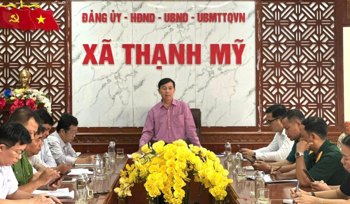 Đà Nẵng: Chủ động ứng phó, khắc phục hậu quả mưa lũ ở xã Thạnh Mỹ