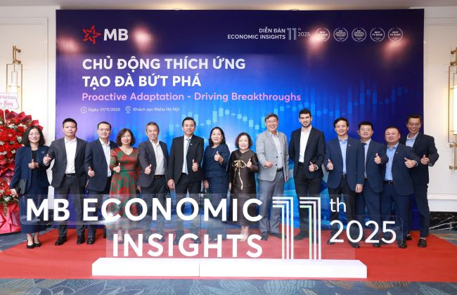 MB Economic Insights 2025: 11 năm đồng hành cùng doanh nghiệp xuất nhập khẩu