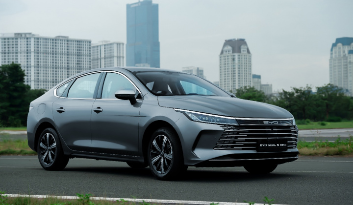 Mẫu sedan Hybrid hạng C – BYD Seal 5 ấn định ngày ra mắt tại Nghệ An