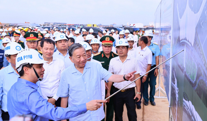 Tổng Bí thư Tô Lâm: Sân bay Long Thành là động lực phát triển mới của đất nước