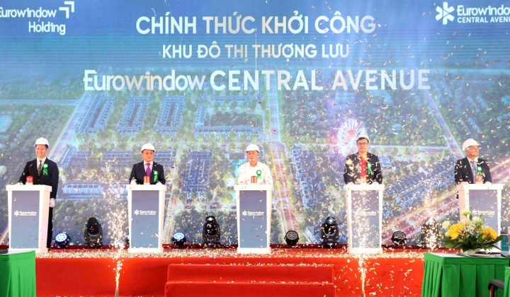 Eurowindow Holding khởi công dự án khu đô thị thượng lưu tại Nghệ An