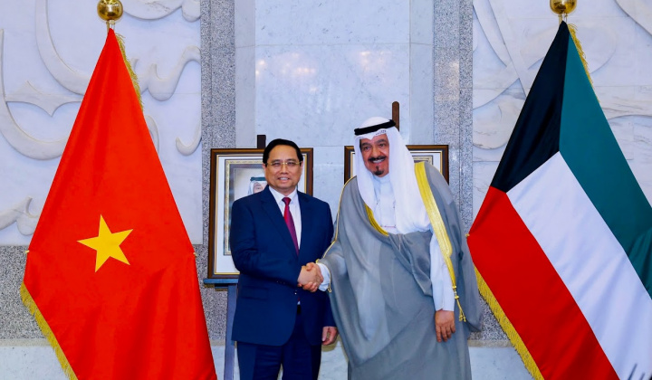 Việt Nam – Kuwait nâng cấp quan hệ lên Đối tác Chiến lược