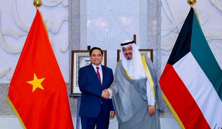 Việt Nam – Kuwait nâng cấp quan hệ lên Đối tác Chiến lược