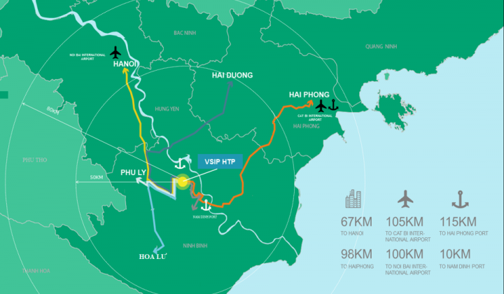 Ninh Bình High-tech Park: The new destination of technology investors