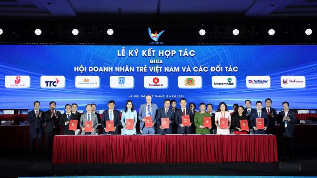 T&T Group – Hội Doanh nhân trẻ Việt Nam ký thỏa thuận hợp tác chiến lược