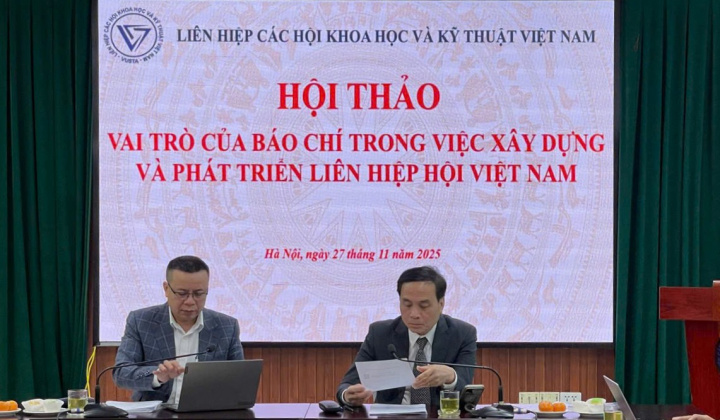 Để phát huy vai trò của Báo chí trong việc xây dựng và phát triển Liên hiệp hội Việt Nam