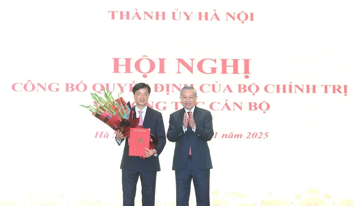 Thủ đô Hà Nội có Bí thư Thành ủy mới