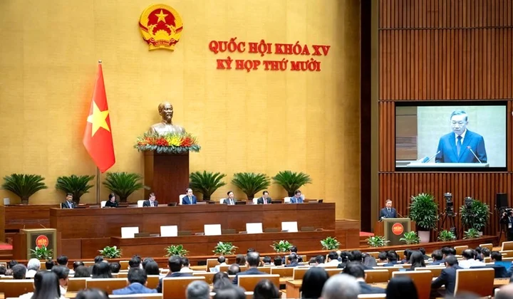 Phát biểu của Tổng Bí thư Tô Lâm tại Quốc hội về dự thảo Văn kiện Đại hội XIV của Đảng
