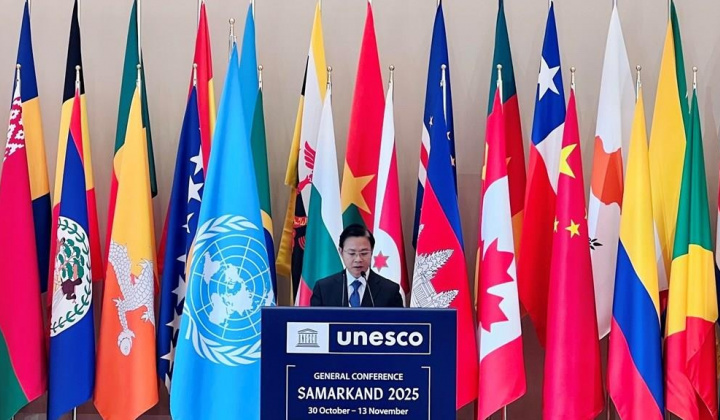Vietnam re-elected Vice President of 43rd UNESCO General Conference