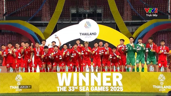 U22 Việt Nam - Huy chương Vàng vỡ òa cảm xúc