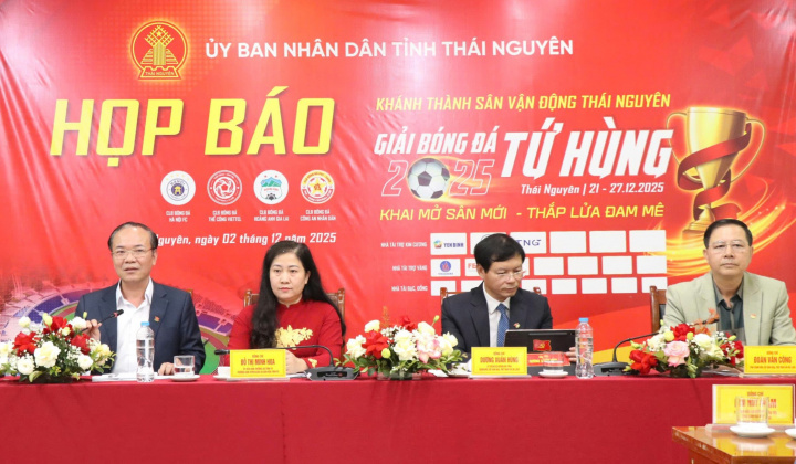 Sẵn sàng cho Giải bóng đá Tứ Hùng – Thái Nguyên năm 2025