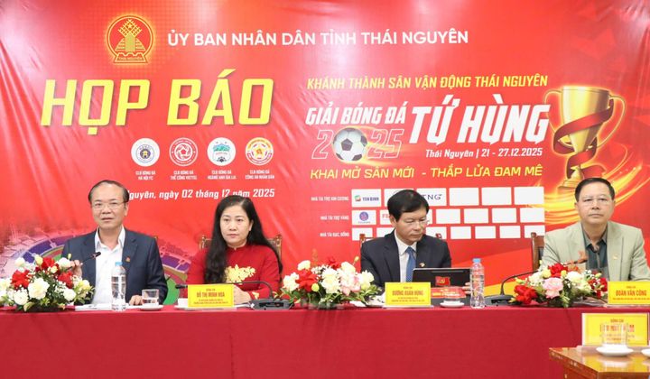 Sẵn sàng cho Giải bóng đá Tứ Hùng – Thái Nguyên năm 2025