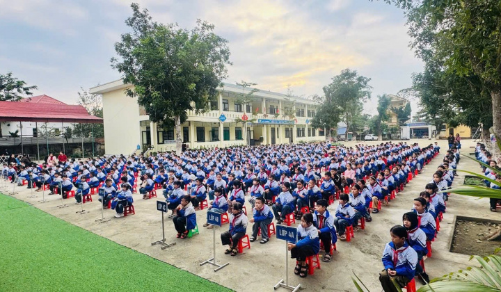 Trường TH Xuân Thiên - Khẳng định chất lượng bằng danh hiệu trường Chuẩn Quốc gia