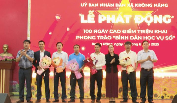 Chuyển đổi số ở xã Krông Năng: Tạo nền tảng cho chính quyền số và phát triển bền vững
