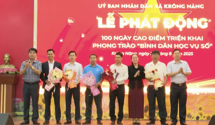Chuyển đổi số ở xã Krông Năng: Tạo nền tảng cho chính quyền số và phát triển bền vững