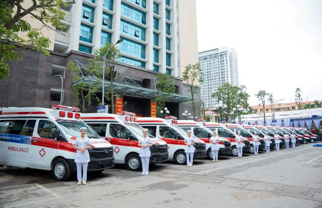 Vingroup hiện thực hóa “lời hứa 1.000 tỷ”, đặt nền móng hệ thống cấp cứu ngoại viện quốc gia
