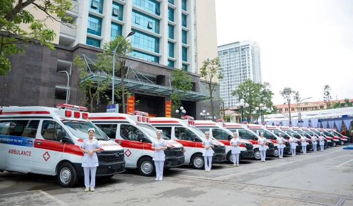 Vingroup hiện thực hóa “lời hứa 1.000 tỷ”, đặt nền móng hệ thống cấp cứu ngoại viện quốc gia