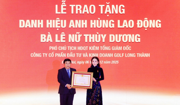 Anh hùng Lao động Lê Nữ Thùy Dương: Hành trình phụng sự và kiến tạo giá trị bền vững