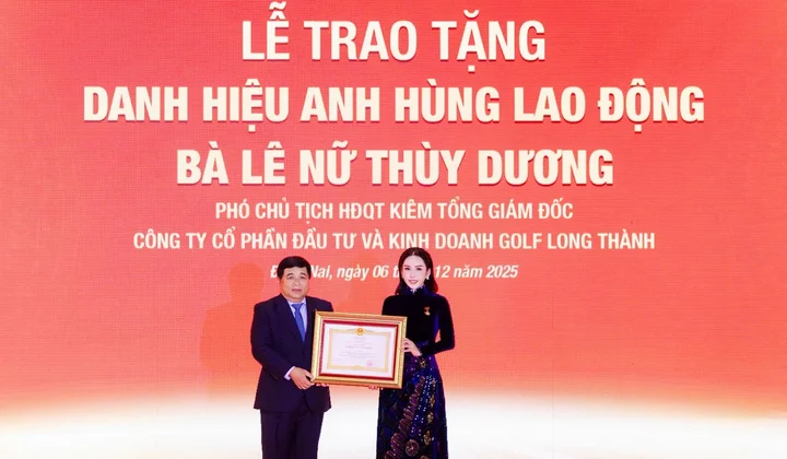 Anh hùng Lao động Lê Nữ Thùy Dương: Hành trình phụng sự và kiến tạo giá trị bền vững